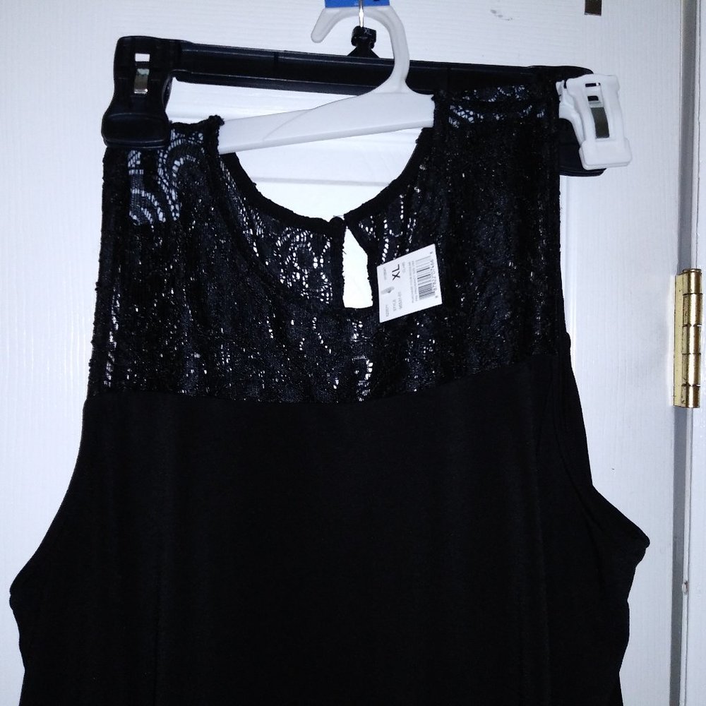 Black Motherhood Maternity pants jumpsuit XL